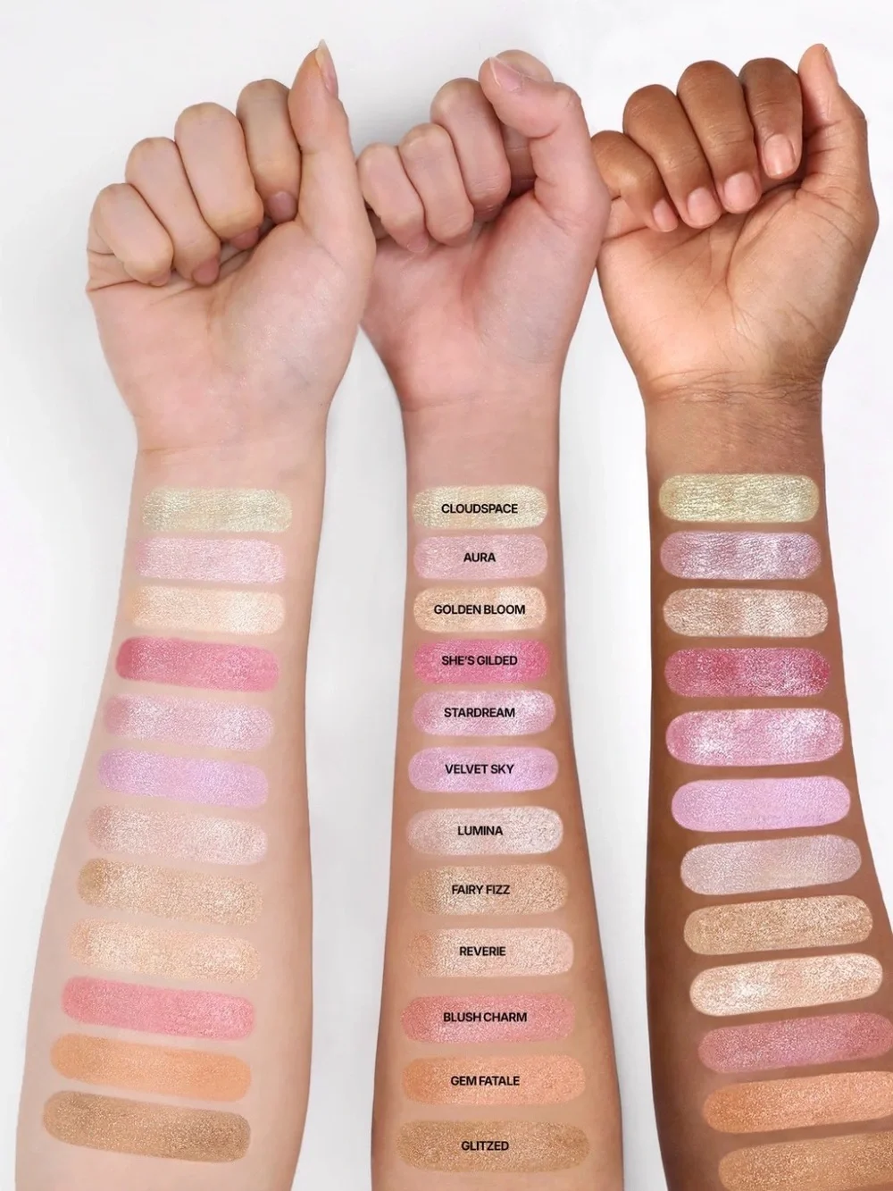 Moira Lumina Vault Eyeshadow Palette - Shimmering Pink